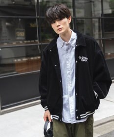 WEGO ヴィンテージコーデュロイスタジャン