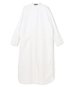 uncrave コットンクロスプレーン シャツワンピース