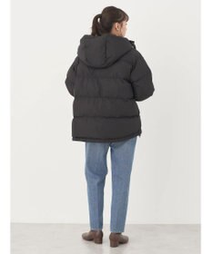 earth music&ecology フーディー中綿ブルゾン