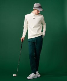 23区GOLF 【MEN】ストレッチ裏フリース モックネック