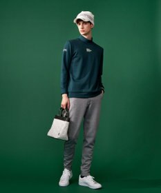 23区GOLF 【MEN】ストレッチ裏フリース モックネック