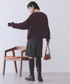 AMERICAN HOLIC 裏毛クロップドプルオーバー