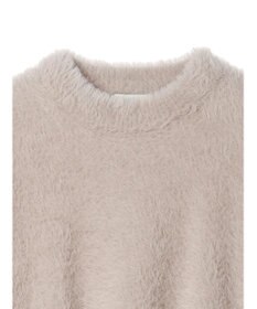 earth music&ecology ロングシャギーハイネックプルオーバー