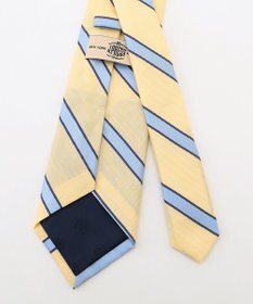J.PRESS MEN 【LINEN MIX COLLECTION】 レジメンタル ネクタイ