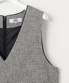 J.PRESS LADIES 【洗える】Calameraリングメッシュ ジャンパースカート