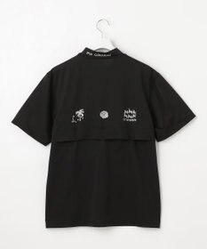 PW CIRCULUS 【吸水速乾 / ストレッチ】【MEN】ストレッチメッシュカノコ ベンチレーションモックT ゴルフ