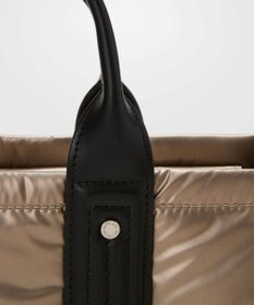 TOPKAPI 【TREASURE TOPKAPI】メタリック パデット ショルダー付 トートバッグ