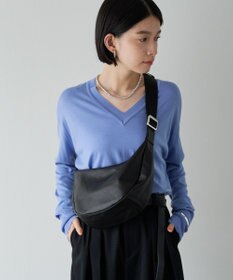 russet ＜ブランド人気No.1ショルダー＞ソフトレザーラウンドショルダーバッグ(CE-1326-WEB)