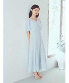 earth music&ecology ＳＥＴ２点パフスリーブブラウス＋キャミワンピース