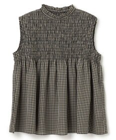 UNFILO 【WEB限定】シアーシャーリングブラウス