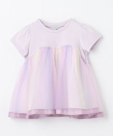 ANY KIDS レインボー チュール チュニック