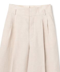 uncrave リヨセルライトリネン ワイドトラウザー