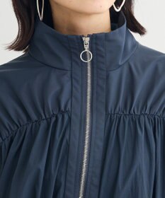 Green Parks ギャザーナイロンブルゾン