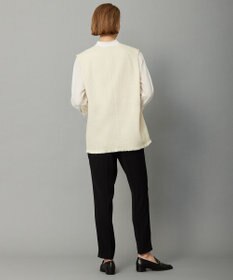 ICB スラブヤーンツイード ベスト