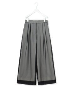 ICB 【洗える】 シアーレイヤードパンツ