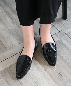 APOM 日本製 晴雨兼用スクエアトゥコインローファー15＜CRAHUG限定＞