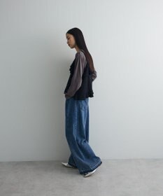 Green Parks レースフリルキャミビスチェ