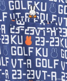 23区GOLF 【MEN】【吸水速乾/UVカット】ミッフィーロゴポロシャツ