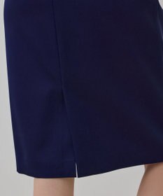 GRACE CONTINENTAL サテンクロスドレープワンピース