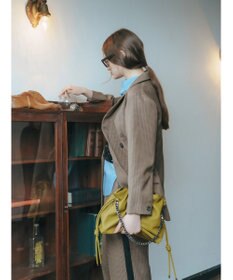 YECCA VECCA 【CLASSY.掲載】2wayチェーンギャザーバッグ