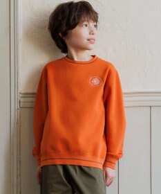 J.PRESS KIDS 【140-170cm】ダンボール ロゴエンブロイダリー トレーナー