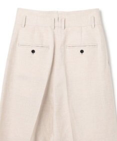 uncrave リヨセルライトリネン ワイドトラウザー