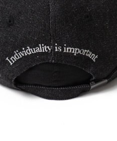 WEGO フロントバック刺繍キャップ