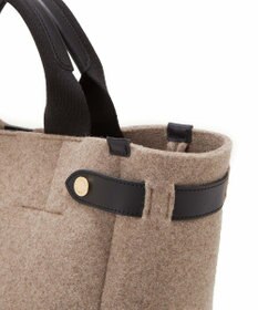 TOPKAPI 【TREASURE TOPKAPI】イタリアンフェルト サイドベルト トートバッグ