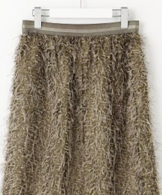 自由区 L 【カタログ掲載】フェザージャカード スカート