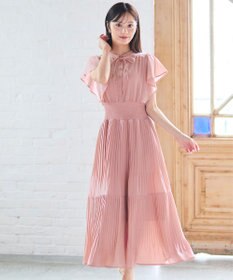 Feroux 【大好評につき新色・追加決定！】ウエストシャーリングデシン ワンピース