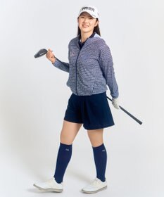 23区GOLF 【辻梨恵プロ着用】UV-A波をブロックする『サンベール』 モノグラムUVパーカー