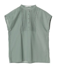 Green Parks ・ＥＬＥＮＣＡＲＥ　ＤＵＥ　ピンタックフレンチブラウス