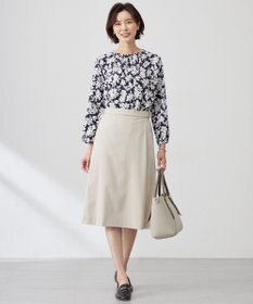 J.PRESS LADIES L 【洗える】CARREMAN 2WAY Aライン スカート