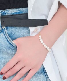 Phoebe フレッシュウォーターパールブレスレット　ゴールド/淡水パール