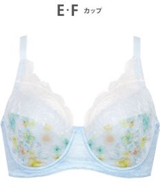 Wing ブラジャー 夏のブラストレスから解放 汗の不快感を軽減(カップ肌側・ワイヤーループ・バック) 背中すっきり 【ときはなつブラ】 フルカップ KB2172 ウイング／ワコール