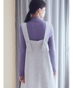 earth music&ecology 前後２ｗａｙ圧縮ニットジャンスカ