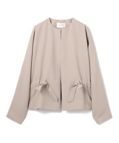 BEIGE， 【洗える・VERY3月号掲載】PORDIC / ノーカラードルマンジャケット