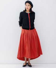 23区 L 【洗える/アンサンブル対応】サステナブルウール バイカラー カーディガン