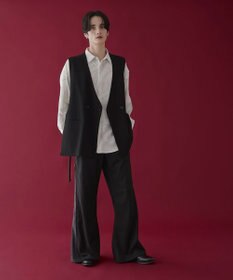 WEGO 【ユニセックス着用ITEM】サイドZIPフレアスラックス