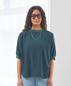 J.PRESS YORK STREET 【WOMEN】ワッシャードルマン ブラウス