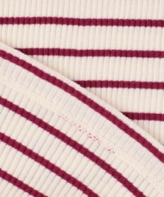 組曲 KIDS 【80-100㎝】レースボーダー トップス