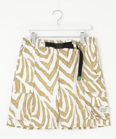 PW CIRCULUS 【高通気 / 軽撥水 / 軽量のDotAir 使用】【MEN】ゼブラ柄ベルテッドショーツ