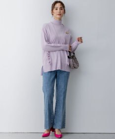 組曲 【WEB限定】サイドフリルカーディガン