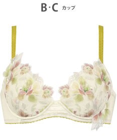 Wing ブラジャー Wing Lesiage ふっくら、まる胸メイク 背中にやさしくフィット 【2860シリーズ】 パッド有 ブラ PB2860 ウイング／ワコール