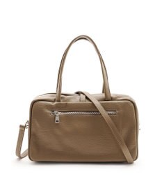 MioFIRANO レクタングル本革ハンドバッグ 2WAY　fiLEAT フィリート