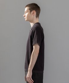 JOSEPH HOMME 【洗える】ジオメトリックボーダー　ポロニット