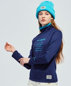 PW CIRCULUS 【あったか裏地/防寒】【WOMEN】モックネックカットソー