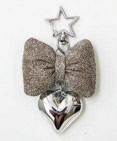 WEGO グリッターリボンキーホルダー