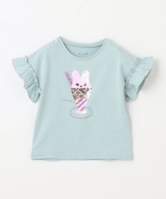 ANY KIDS 接触冷感 ミラクルスパンコール Tシャツ