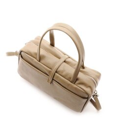 MioFIRANO レクタングル本革ハンドバッグ 2WAY　fiLEAT フィリート